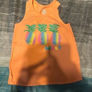 Children’s Place 4T Orange Pinapple Tank